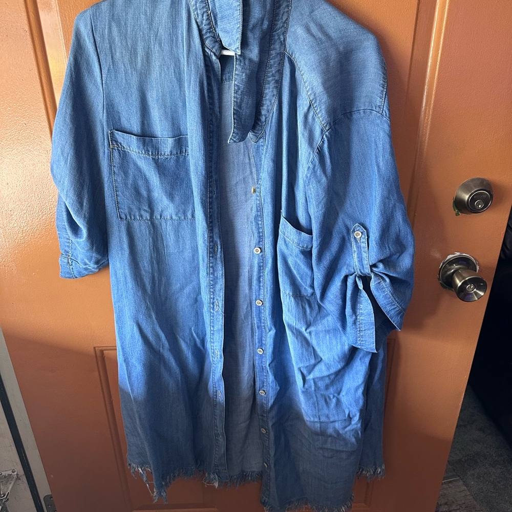 Blue Denim Dress